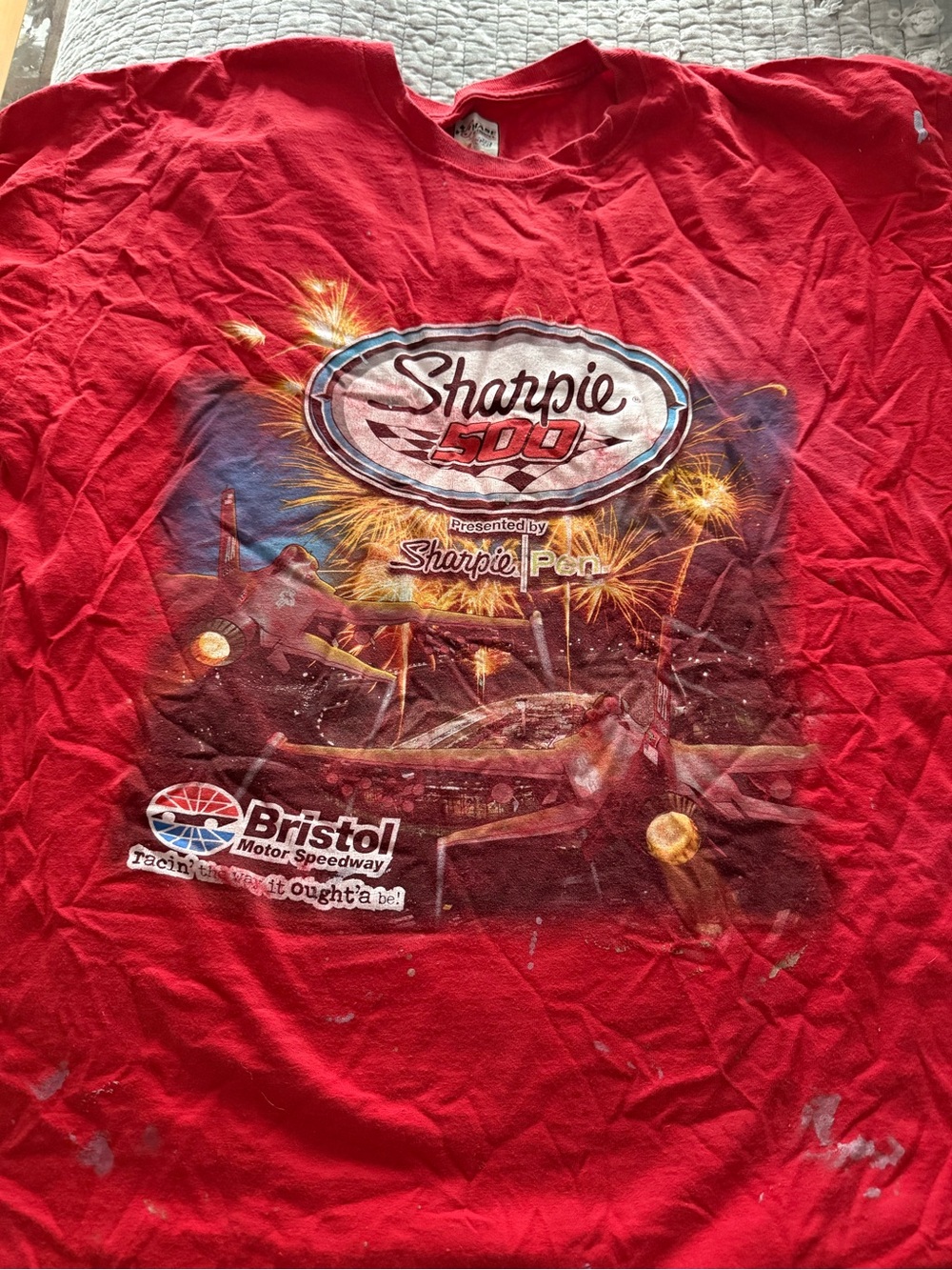 Chase Authentics Red Sharpie 500 Graphic Tee